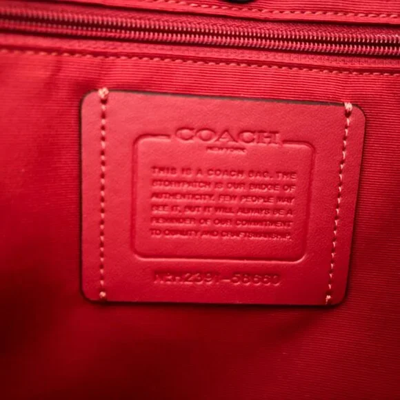Coach Derby Tote - Picture 6 of 9